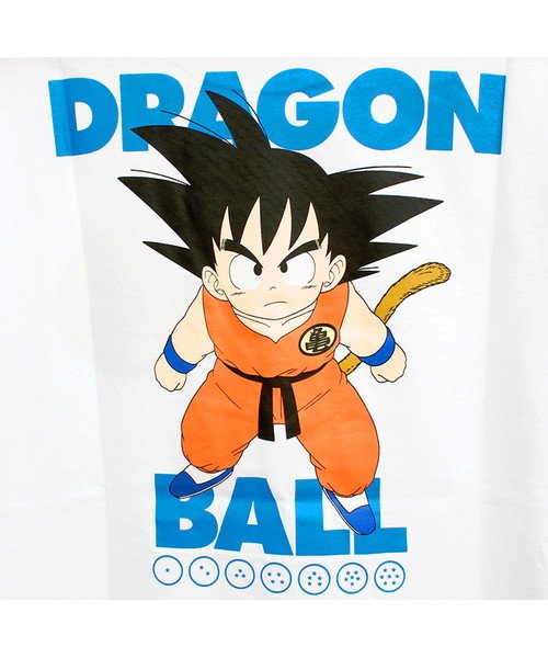 one colors(ワンカラーズ)/DRAGONBALL(ドラゴンボール) 半袖 Tシャツ メンズ 大きいサイズ 少年 孫悟空 キャラクター プリント クルーネック カットソー 亀仙流 半袖Tシャ/img03