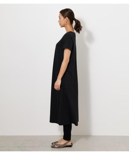 AZUL by moussy(アズールバイマウジー)/COTTON USA NECK SLIT ONEPIECE/img12