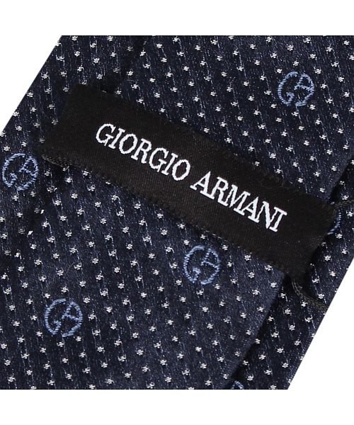 GIORGIOARMANI(ジョルジオアルマーニ)/ジョルジオ アルマーニ GIORGIO ARMANI ネクタイ メンズ イタリア製 シルク ビジネス 結婚式 ブラック グレー レッド ブルー 黒/img02