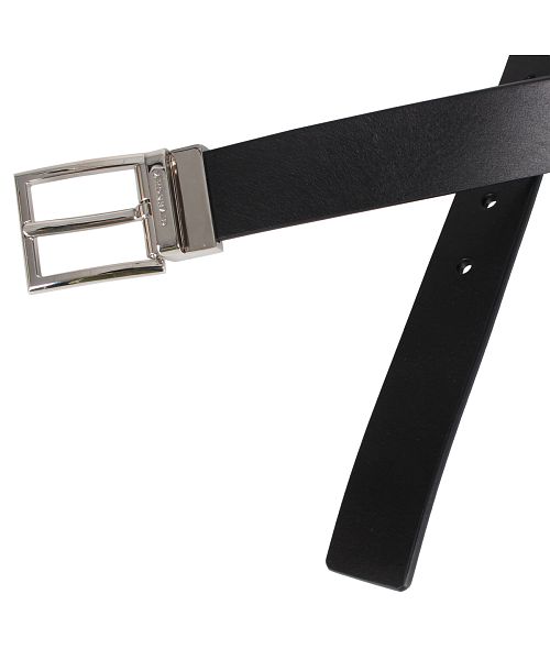 ジバンシィ GIVENCHY ベルト レザーベルト メンズ REVERSIBLE BELT ブラック ブルー 黒 BK401K