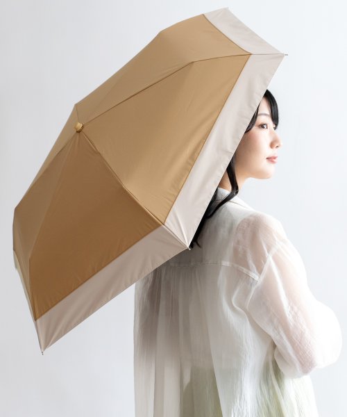 晴雨兼用折りたたみ日傘(軽量/曲がり竹ハンドル)【aroco/アロコ】 完全遮光 軽量 遮光率100% UV遮蔽率99.9%以上 1級遮光 レディース トート型 人気・おすすめ｜使いやすい・旅行におすすめ 品質保証 全国発送 日本国内発送・最短翌日お届け
