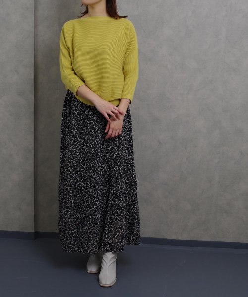 Fizz(フィズ)/【2020新作】花柄マーメイドラインロングスカート　fi SS 202070/img06