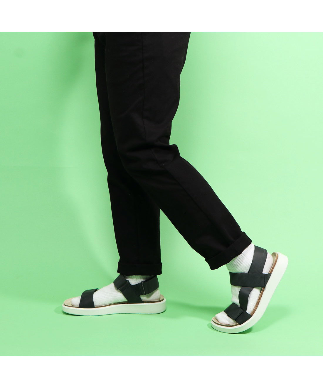 ecco corksphere sandal m flat