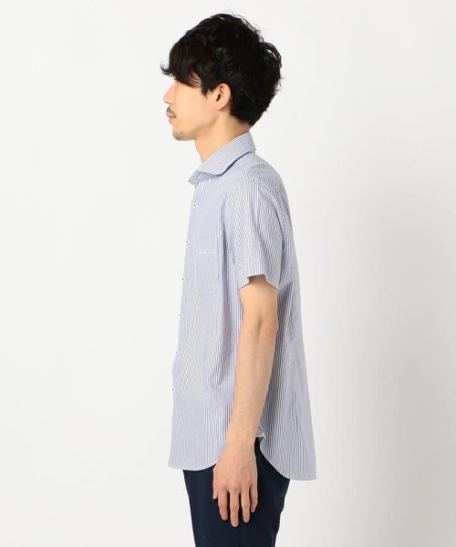 GLOSTER(GLOSTER)/パラシュートボタン ドレス半袖シャツ/img02