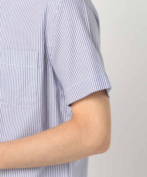 GLOSTER(GLOSTER)/パラシュートボタン ドレス半袖シャツ/img05