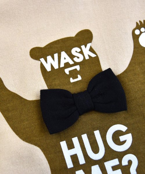 WASK(ワスク)/BABY クマ ロンパース + クマ スタイ 2点セット (70cm~80cm)/img04