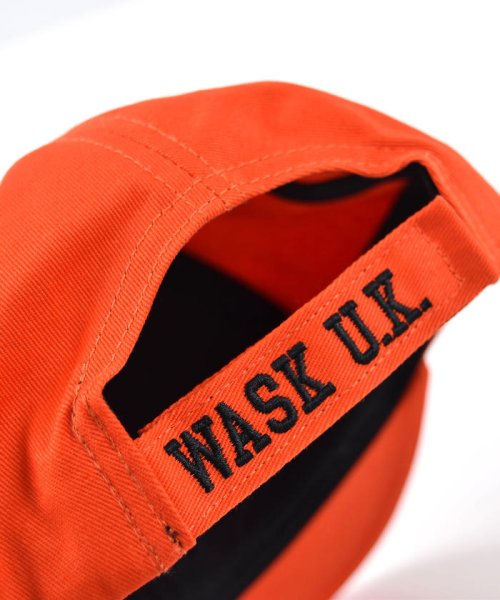 WASK(ワスク)/ワッペン バック テープ キャップ (52cm~56cm)/img04
