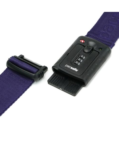 pacsafe(パックセーフ)/パックセーフ ベルト pacsafe スーツケースベルト STRAPSAFE 100 LUGGAGE STRAP トラベル 旅行 TSA/img04