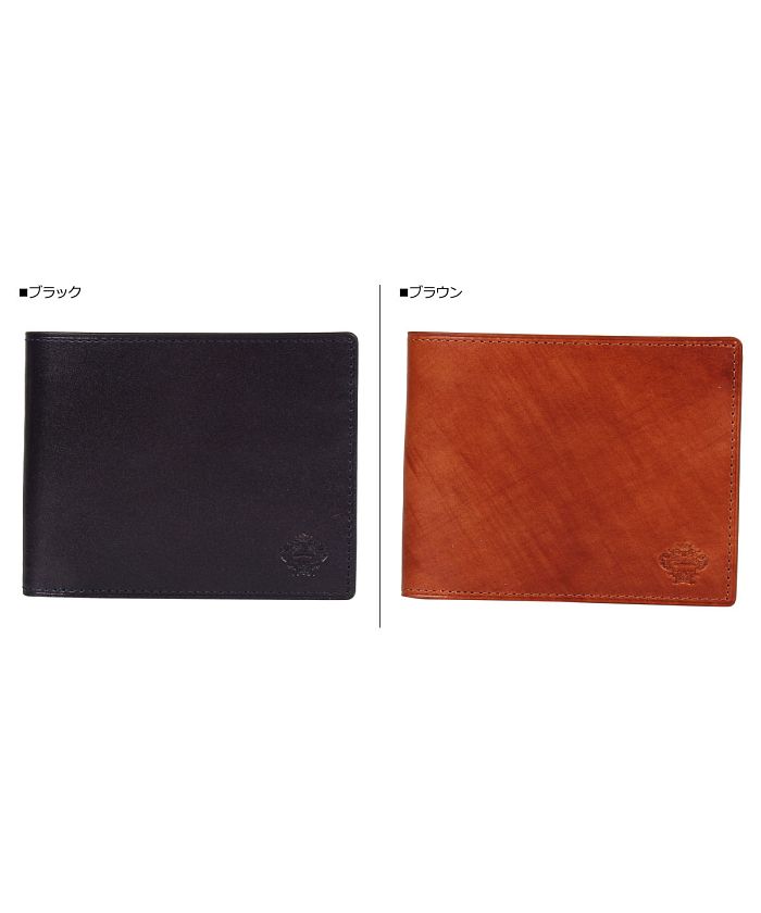 オロビアンコ Orobianco 財布 二つ折り メンズ 本革 BI-FOLD WALLET ブラック ブラウン 黒 ORS-012508