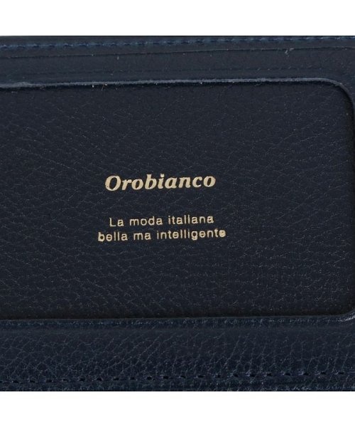 Orobianco(オロビアンコ)/オロビアンコ Orobianco パスケース カードケース ID 定期入れ メンズ 本革 PASS CASE ブラック ネイビー 黒 ORS－030818/img02