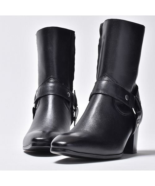 SVEC(シュベック)/ショートブーツ メンズ リングブーツ ウエスタンブーツ 革靴 人気 ブランド endevice エンデヴァイス 衣装 おしゃれ かっこいい メンズシューズ 20/img03