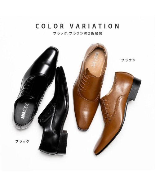 SVEC(シュベック)/ビジネスシューズ メンズ レースアップシューズ MM/ONE エムエムワン ドレスシューズ カジュアル フォーマル 革靴 皮靴 紳士靴 男性の 結婚式 新郎 黒/img11