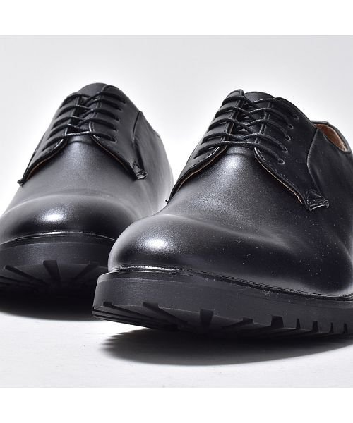 SVEC(シュベック)/オックスフォードシューズ メンズ ダービーシューズ レースアップシューズ 革靴 人気 ブランド 短靴 ビジカジ ビジネスシューズ おしゃれ カッコいい ブラック/img04