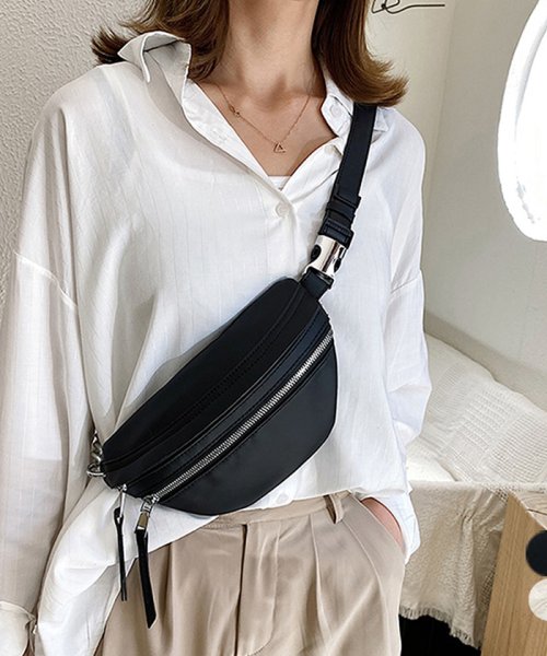 ボディバッグ レディースバッグ ウエストバッグ Puレザー かばん 斜めがけ おしゃれ 旅行バッグ ミニミニストア Miniministore Magaseek