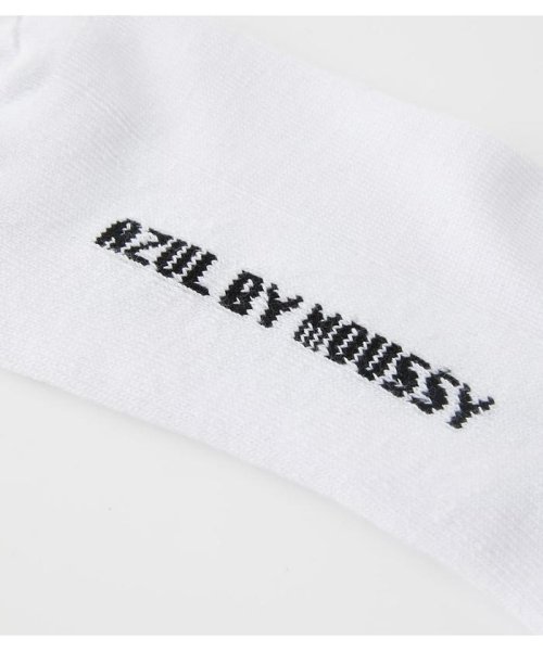 AZUL by moussy(アズールバイマウジー)/MESSAGE LOW CUT SOCKS/img04