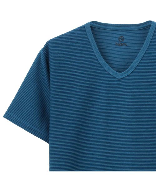 MAC HOUSE(men)(マックハウス（メンズ）)/Navy ネイビー 倍速 ドライTシャツ MH/03624SS/img27