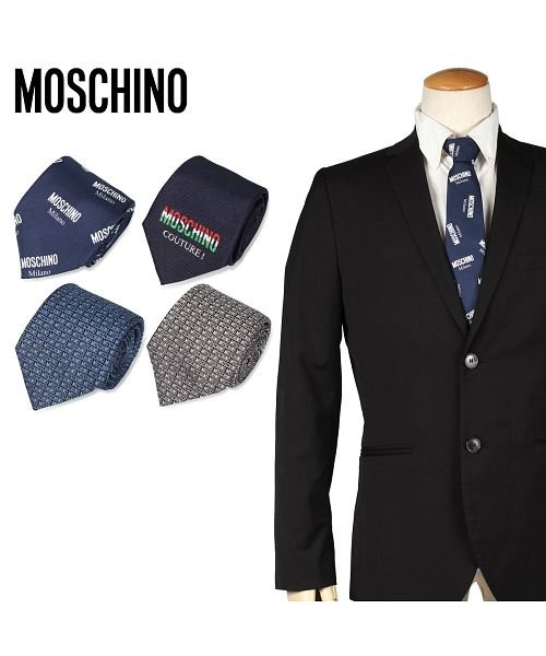 MOSCHINO(モスキーノ)/モスキーノ MOSCHINO ネクタイ メンズ シルク ビジネス 結婚式/img01