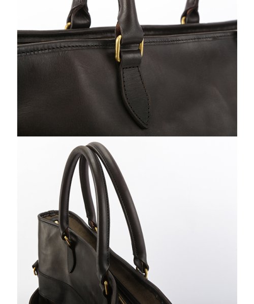 ヴァスコ トートバッグ メンズ 本革 縦型 大容量 ショルダー 底鋲 日本製 ブランド バスコ A4 B4 VASCO VS－244LS 　　　　　