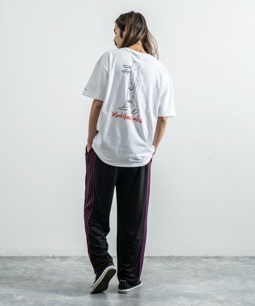 Rocky Monroe(ロッキーモンロー)/MARK GONZALES マークゴンザレス Tシャツ メンズ レディース 半袖 カジュアル ストリート ビッグシルエット 綿 コットン プリント ロゴ イラス/img06