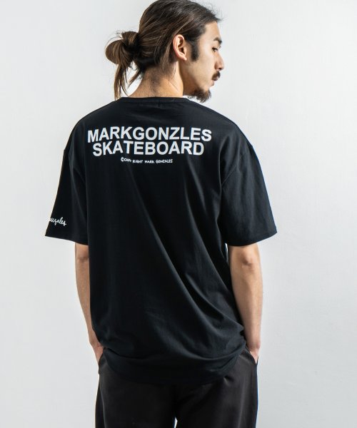 Rocky Monroe(ロッキーモンロー)/MARK GONZALES マークゴンザレス Tシャツ メンズ レディース 半袖 カジュアル ストリート ビッグシルエット 綿 コットン プリント ロゴ イラス/img17