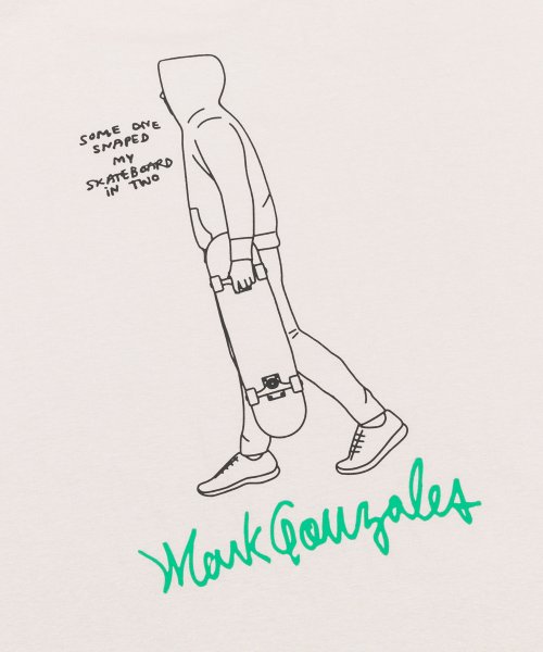 Rocky Monroe(ロッキーモンロー)/MARK GONZALES マークゴンザレス Tシャツ メンズ レディース 半袖 カジュアル ストリート ビッグシルエット 綿 コットン プリント ロゴ イラス/img29