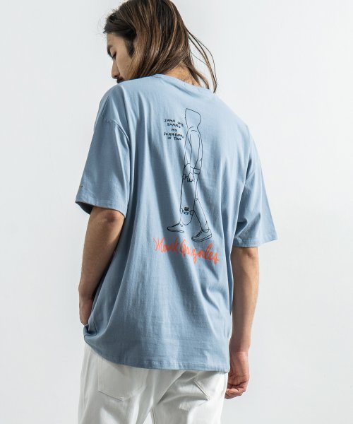 Rocky Monroe(ロッキーモンロー)/MARK GONZALES マークゴンザレス Tシャツ メンズ レディース 半袖 カジュアル ストリート ビッグシルエット 綿 コットン プリント ロゴ イラス/img42