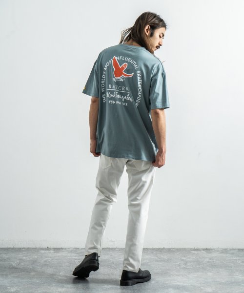 Rocky Monroe(ロッキーモンロー)/MARK GONZALES マークゴンザレス Tシャツ メンズ レディース 半袖 カジュアル ストリート ビッグシルエット 綿 コットン プリント ロゴ イラス/img48