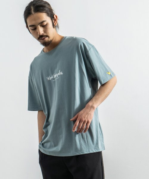 Rocky Monroe(ロッキーモンロー)/MARK GONZALES マークゴンザレス Tシャツ メンズ レディース 半袖 カジュアル ストリート ビッグシルエット 綿 コットン プリント ロゴ イラス/img50