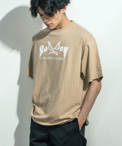 Rocky Monroe(ロッキーモンロー)/Tシャツ メンズ レディース 半袖 カジュアル 綿 コットン ビッグシルエット ルーズ ストリート ボックス BAD BOY バッドボーイ フライス リブ編み /img16