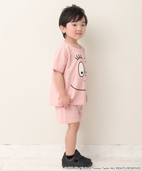 セール 50 Off 子供用 バーバパパ Tシャツ Kids 上下セット 夏 半袖 ナイトウェア 部屋着 ルームウエア ルームウェア キッズ 子ども 可愛い かわいい パジャマ こ エメフィール Aimerfeel Magaseek