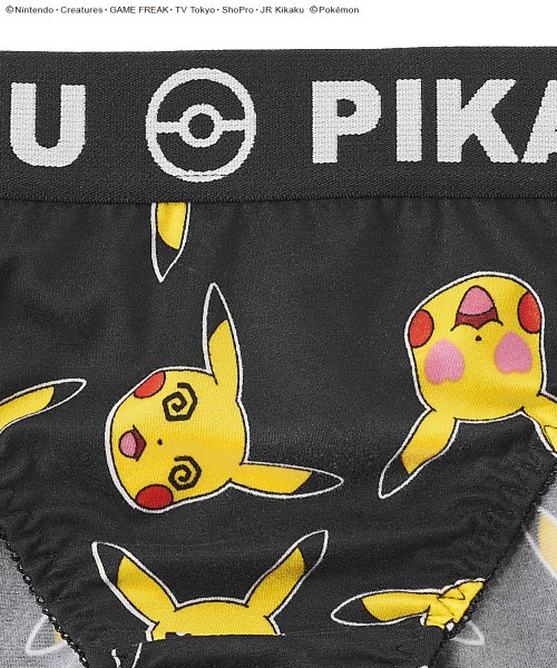 スタンダードショーツ 女性 ポケモン ピカチュウ 総柄 プレーンショーツ 下着 パンツ ショーツ カジュアル かわいい 可愛い お揃い カップル レディース パ エメフィール Aimerfeel Magaseek