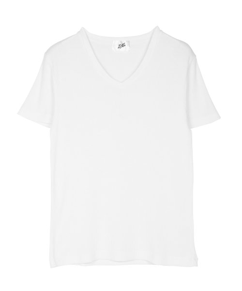 JIGGYS SHOP(ジギーズショップ)/サーマル天竺ＶネックＴシャツ / Tシャツ メンズ ティーシャツ 半袖 vネック サーマル/img06