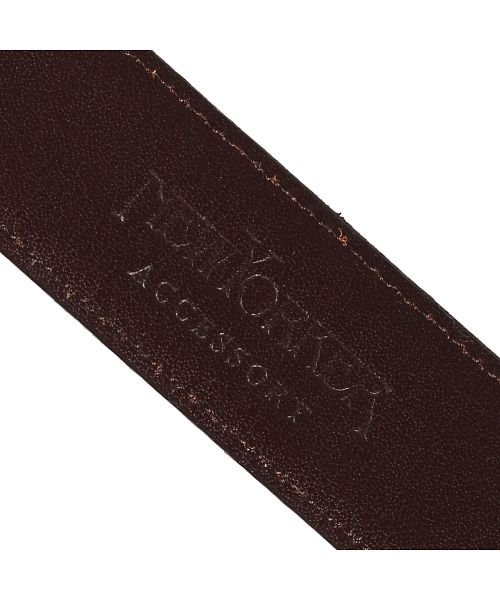 NEWYORKER(ニューヨーカー)/ニューヨーカー NEWYORKER ベルト レザーベルト メンズ 本革 LEATHER BELT ブラック ブラウン ダーク ブラウン 黒 NY－8080119/img07