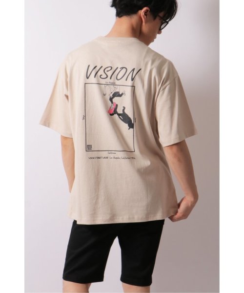 VENCE　EXCHANGE(ヴァンス　エクスチェンジ)/VISION スケボーイラストTシャツ/img12