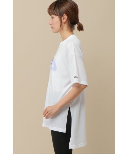 ikka(イッカ)/【WEB限定】FILA スリットロゴTシャツ/img01