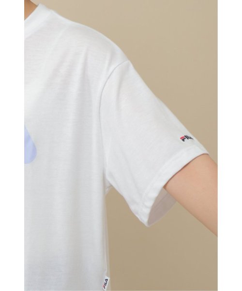 ikka(イッカ)/【WEB限定】FILA スリットロゴTシャツ/img04