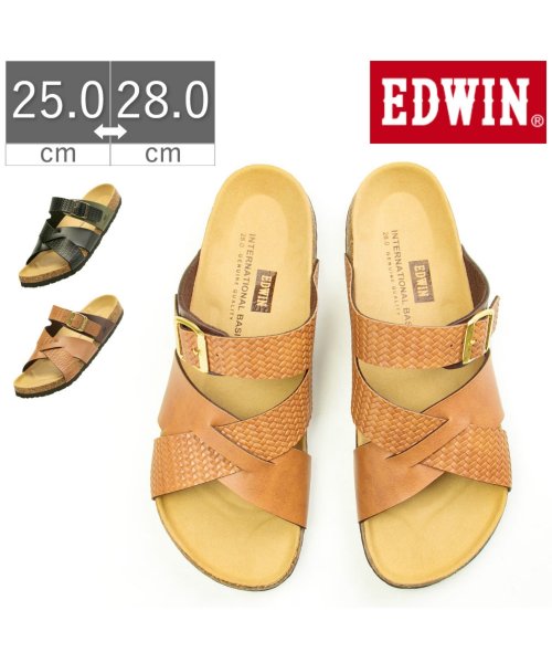 Edwin エドウィン サンダル メンズ クロスベルト シンプル メンズサンダル カジュアル Dm Eb1004 エドウィン Edwin Magaseek