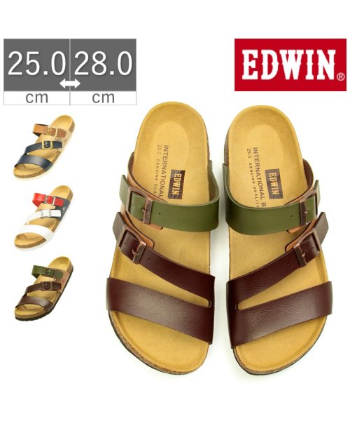 EDWIN(EDWIN)/EDWIN エドウィン サンダル メンズ ベルト シンプル メンズサンダル カジュアル DM－EB1005/img01