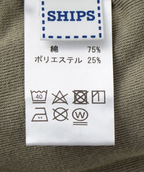 SHIPS KIDS(シップスキッズ)/【SHIPS KIDS別注】Champion:パイル フード ロンパース/img13