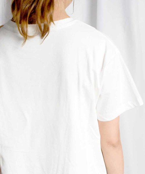 ARGO TOKYO(アルゴトウキョウ)/Organic cotton Asymmetry T－shirt 24152/img10