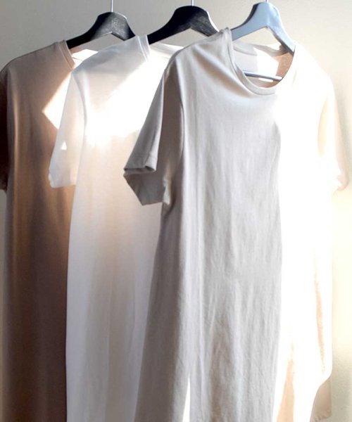 ARGO TOKYO(アルゴトウキョウ)/Organic cotton Asymmetry T－shirt 24152/img11