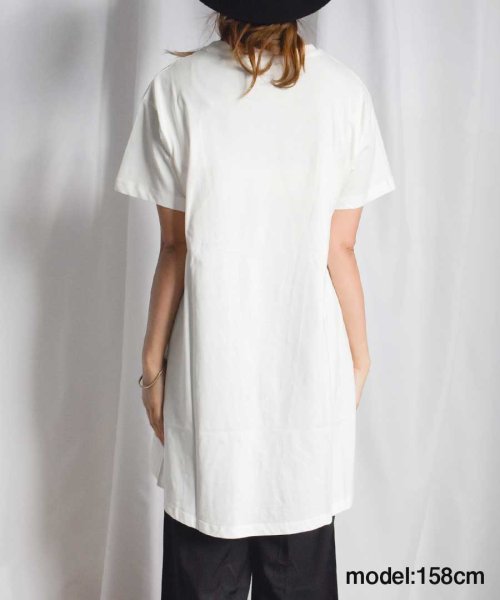 ARGO TOKYO(アルゴトウキョウ)/Organic cotton Asymmetry T－shirt 24152/img19