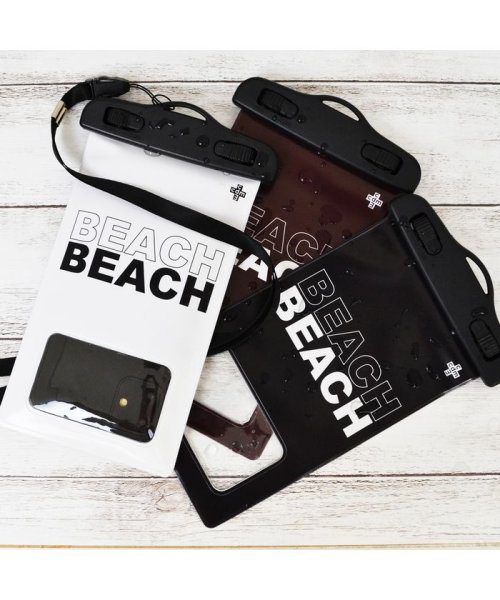 セール 防水ポーチ シーディーエム Cdm Beach ホワイト Iphone Xperia Galaxy 多機種対応 スマホケース エムファクトリー Mーfactory Magaseek