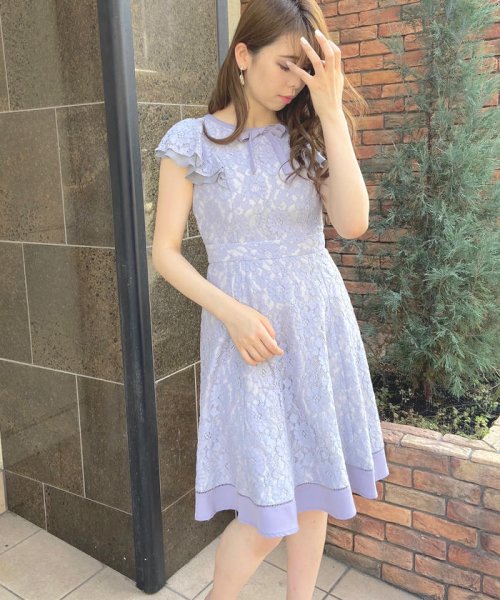 セール 73 Off 袖異素材レースワンピース ミッシュマッシュ Misch Masch Magaseek