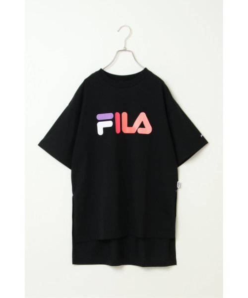 ikka(イッカ)/【WEB限定】FILA スリットロゴTシャツ/img10