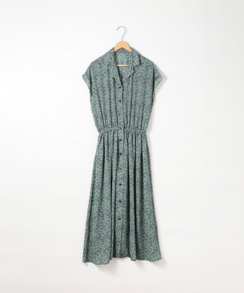 セール Light Coolリーフプリントワンピース コーエン Coen Magaseek