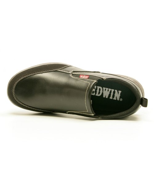 EDWIN(EDWIN)/EDWIN スニーカー スリッポン メンズ カジュアル ブラック ブラウン FS－235/img06