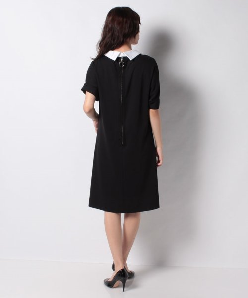セール レーヨンポリポンチ ロールカラーワンピース ピエール カルダン Pierre Cardin Magaseek