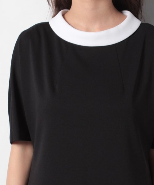 セール レーヨンポリポンチ ロールカラーワンピース ピエール カルダン Pierre Cardin Magaseek