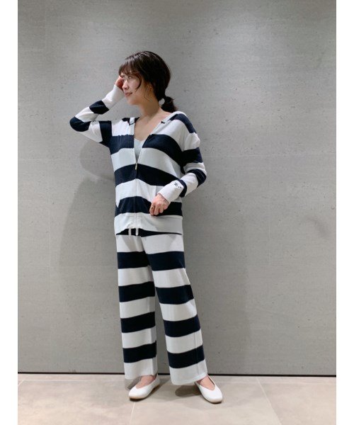 スムーズィーライト 2ボーダーパーカ Gelato Pique Gelato Pique Magaseek